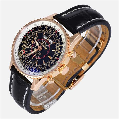 breitling model navitime montbrillant limited rose gold|breitling navitimer gold price.